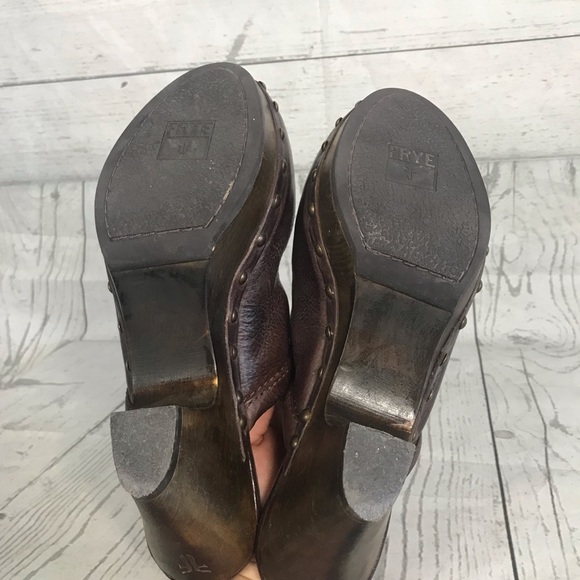 frye audra clog